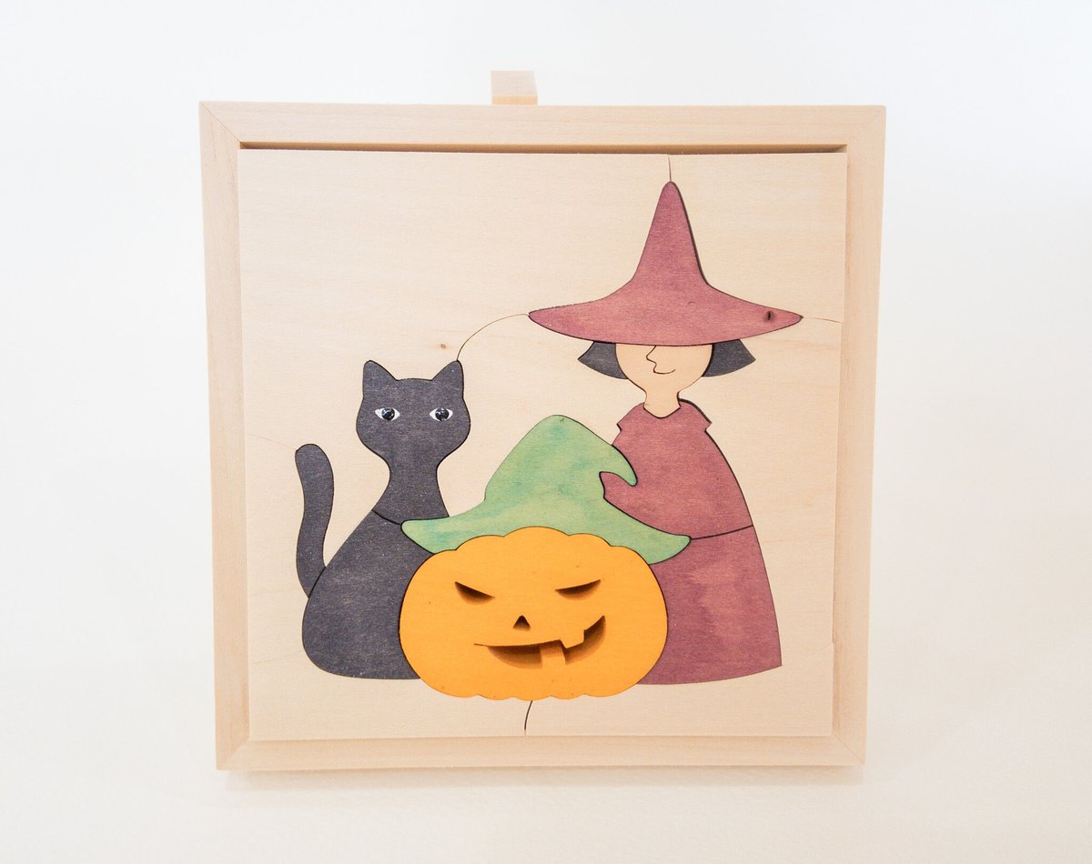 木製パズル (ハロウィン) | woodplaza's STORE
