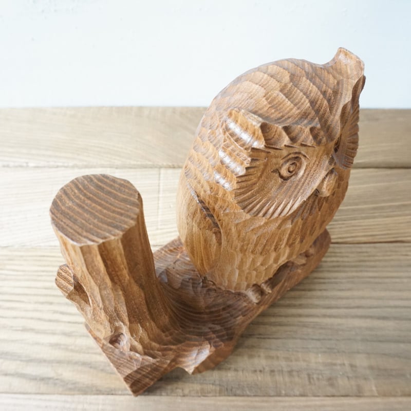 槐 とまり木フクロウ | woodplaza's STORE 槐 とまり木フクロウ | woodplaza's STORE