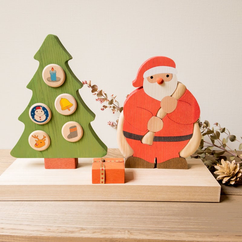 クリスマスオブジェ「サンタの贈り物」 | woodplaza's STORE クリスマスオブジェ「サンタの贈り物」 | woodplaza's STORE
