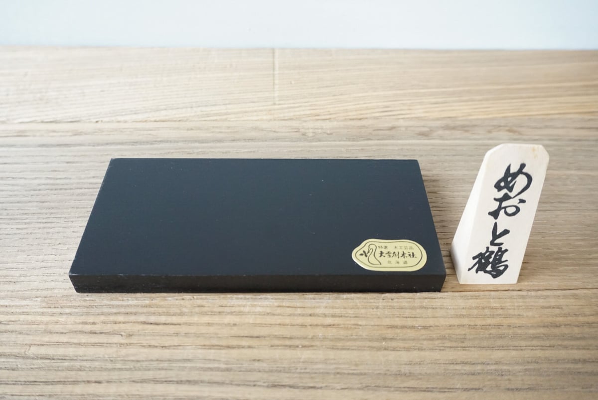 北海道産シナ材 丹頂めおと鶴 | woodplaza's STORE