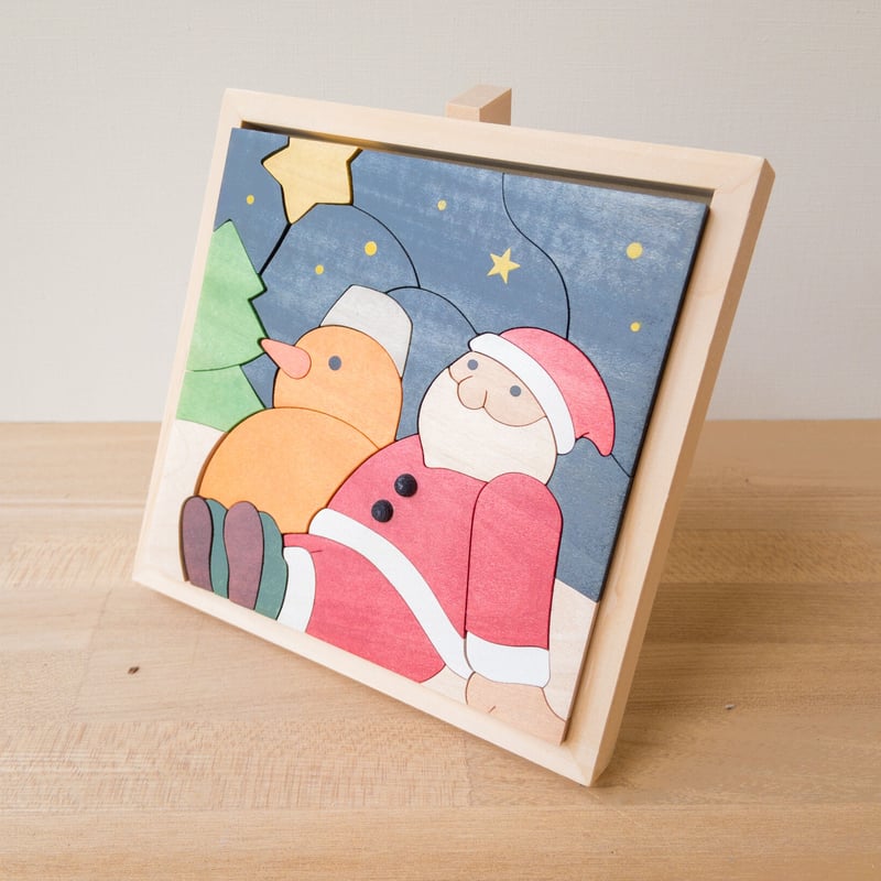 クリスマス 手作り木製パズル 千葉圭介 クリスマス 手作り木製パズル 千葉圭介