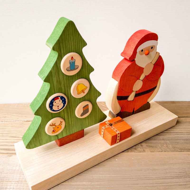 クリスマスオブジェ「サンタの贈り物」 | woodplaza's STORE クリスマスオブジェ「サンタの贈り物」 | woodplaza's STORE