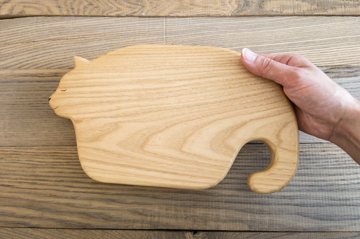 ねこのカッティングボード | woodplaza's STORE