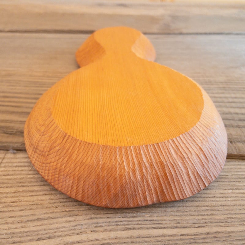 ひょうたん形木皿 / イチイ | woodplaza's STORE