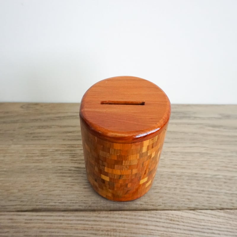 道産材 寄木細工 貯金箱 | woodplaza's STORE