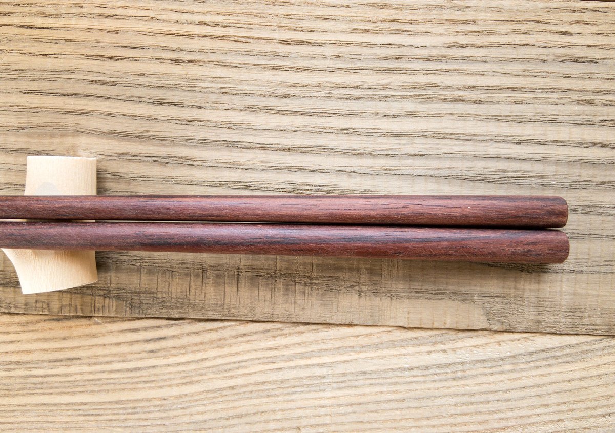 銘木箸 24㎝/紫檀 | woodplaza's STORE