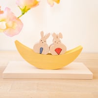 北海道産シナ材 丹頂めおと鶴 | woodplaza's STORE