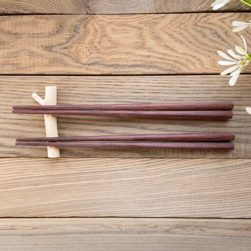 銘木箸 24㎝/紫檀 | woodplaza's STORE
