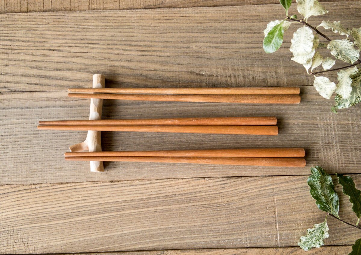 北海道産サクラ材 お箸 24㎝ | woodplaza's STORE
