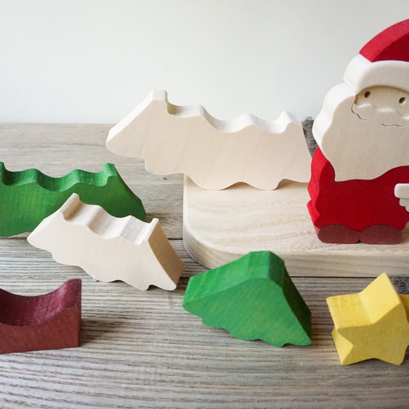 サンタクロースとクリスマスツリー | woodplaza's STORE
