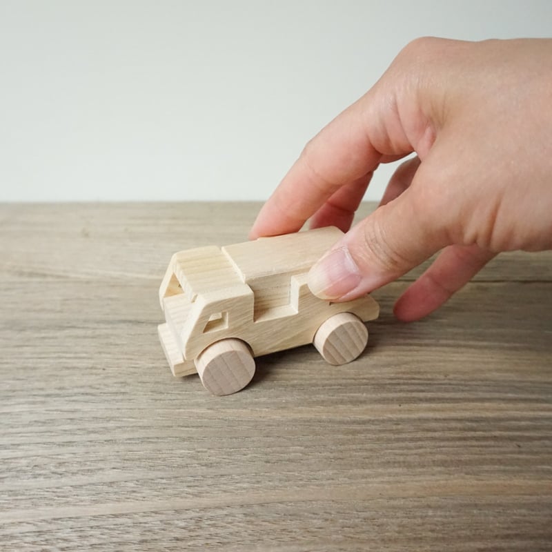 北海道産セン材 ミニカー(トラック) | woodplaza's STORE