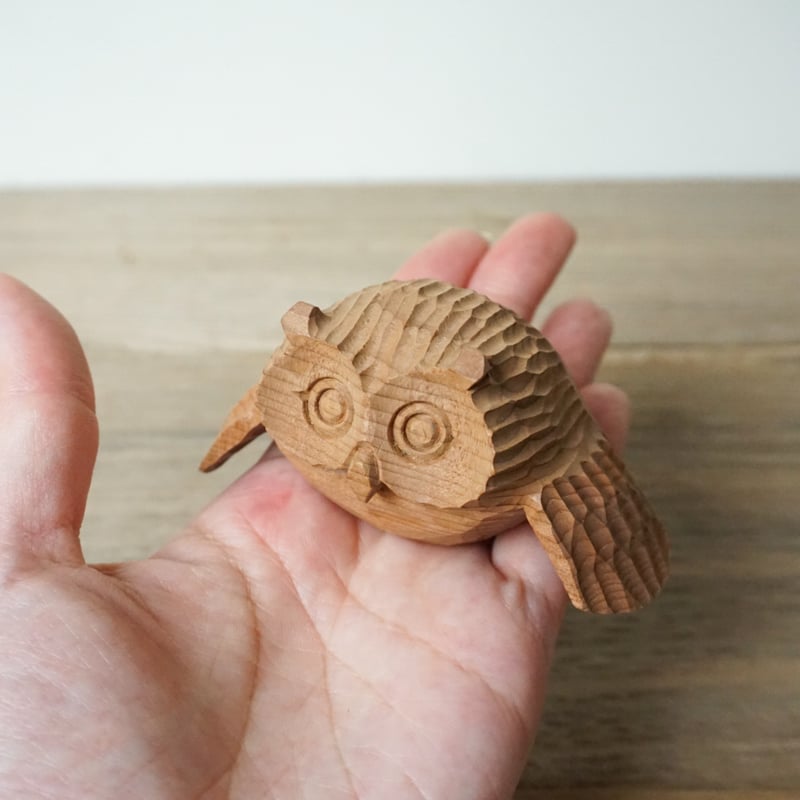 ゆらゆらふくろう(イチイ) | woodplaza's STORE