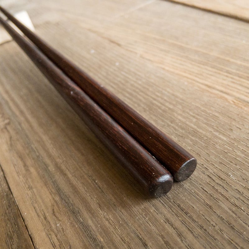 銘木箸 24㎝/鉄刀木 | woodplaza's STORE