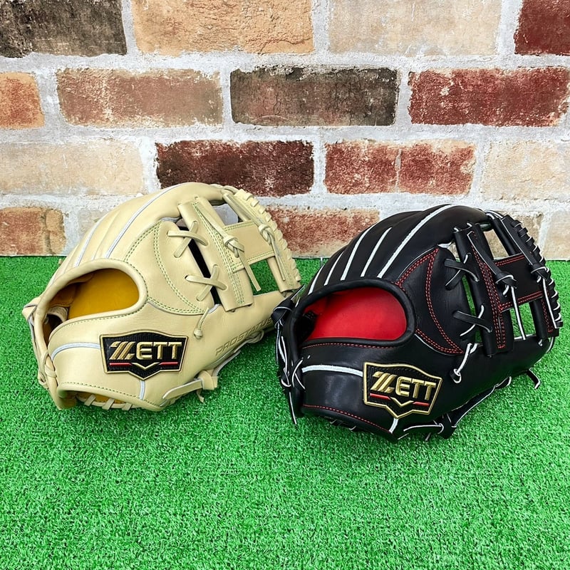 限定品】ZETT プロステイタスSE 硬式グローブ 内野手用 高校野球対応 