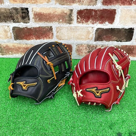 ミズノプロ　硬式内野手用　大山モデル　型付け済み ミズノプロ 硬式内野手用 大山モデル 型付け済み バンダイ