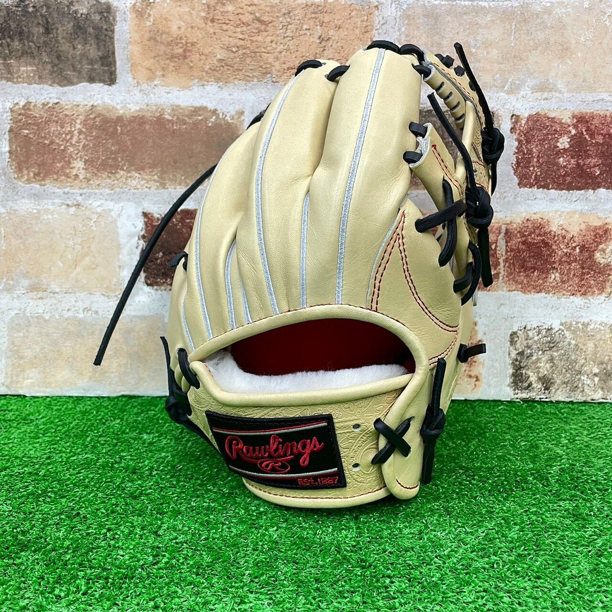 カタログ外限定】Rawlings ローリングス 硬式グローブ キャメル 高校