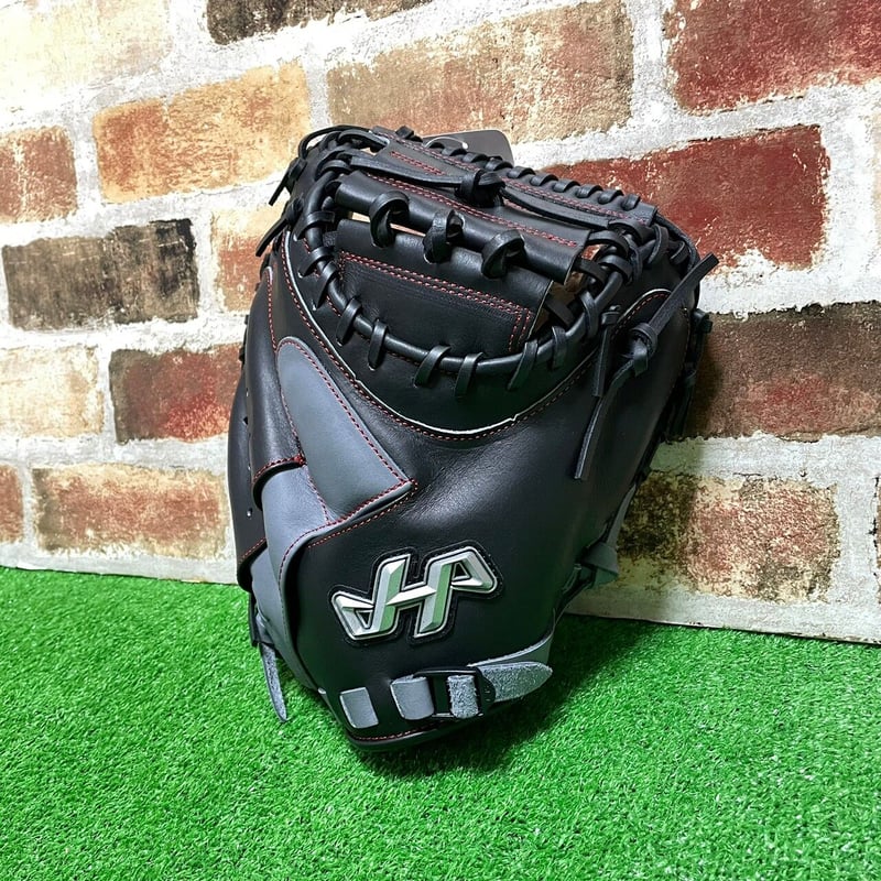 2022限定】ハタケヤマ 軟式キャッチャーミット PRO-M08 ブラック 