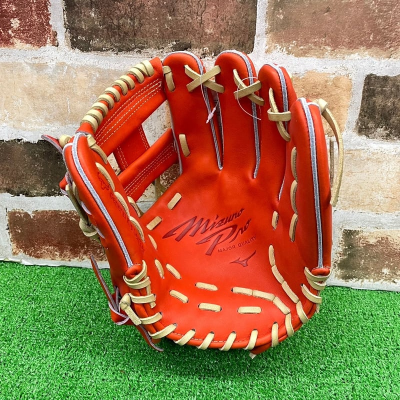 ハイゴールド　 オレンジ レザー 野球グローブ プロフェッショナルプレーヤー Amazon | Hi-GOLD(ハイゴールド) M号球対応 軟式用グラブ 己極