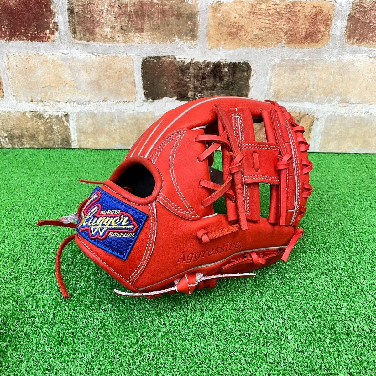 ラベル交換無料久保田スラッガー 少年軟式グローブ 型付け