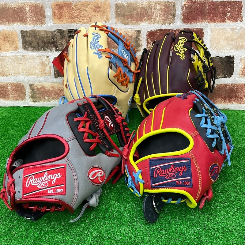 adidas 軟式グローブ 赤 中古】adidas プロフェッショナル KQ999 軟式野球 ピッチャー