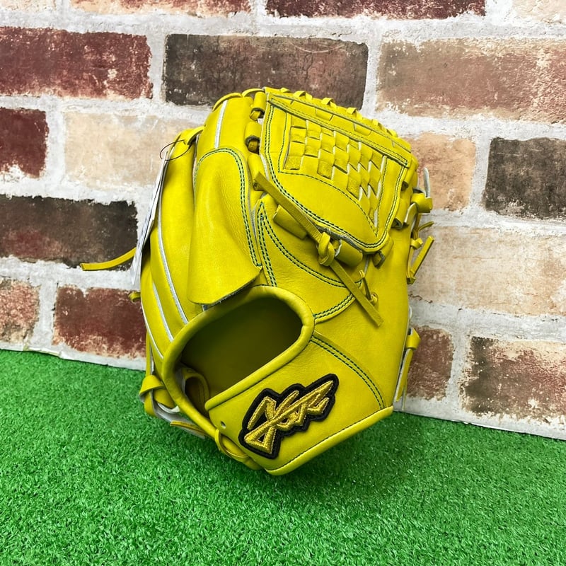 限定】YellStory エールストーリー 硬式グローブ SS061 レモンイエロー 