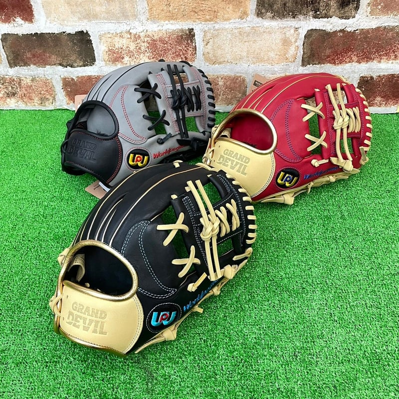 限定】ワールドペガサス グランドデビル 軟式、ソフト用グローブ 