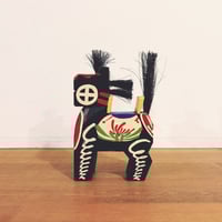 きしまやま一刀彫の大八車『牛』 | 象々の郷土玩具