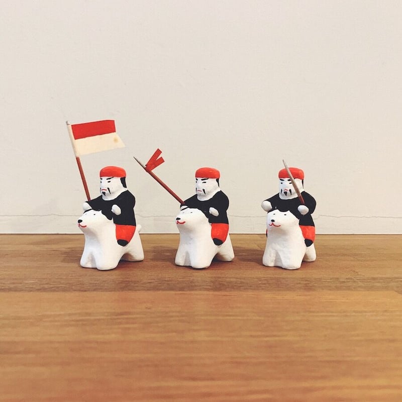 吉備津『兵と高麗犬』 | 象々の郷土玩具