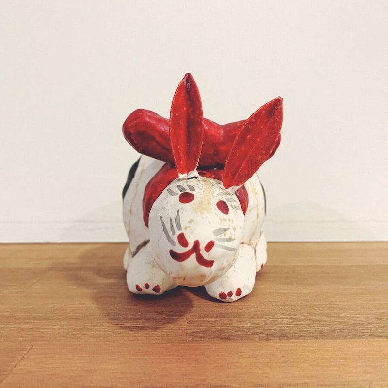 那珂湊張子の『首振り兎』 | 象々の郷土玩具