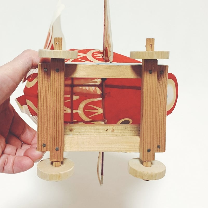 新潟県の灯玩具『新発田の金魚台輪』 | 象々の郷土玩具