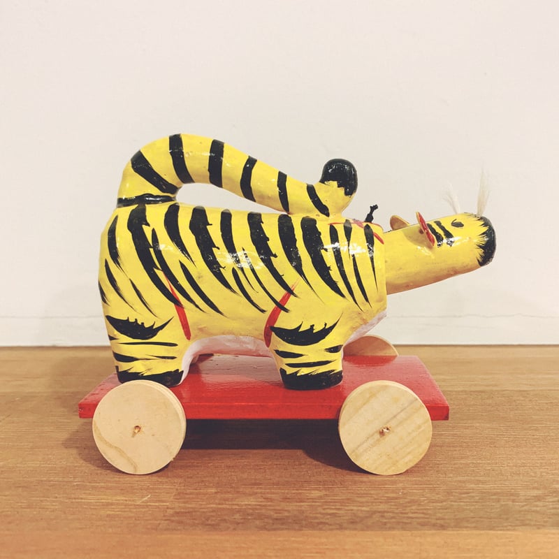 浜松張子・二橋加代の『虎車』 | 象々の郷土玩具