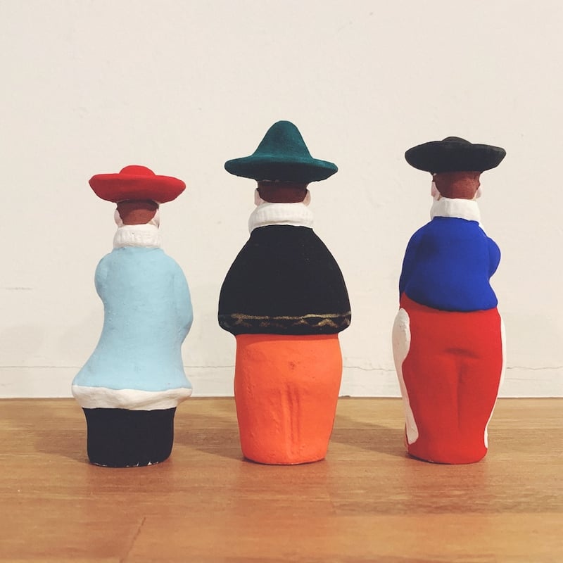 堺湊焼『南蛮人形・大』 | 象々の郷土玩具