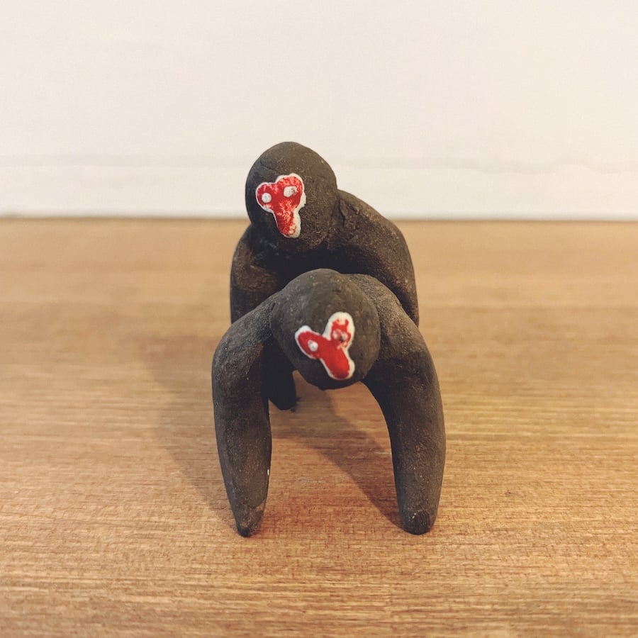 郷土玩具 大阪 住吉大社 日和見猿 嬉々ザル 千匹ザル