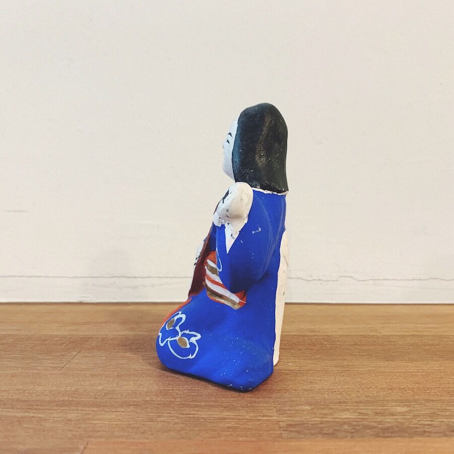 伏見人形・菱平『三味線弾き』 | 象々の郷土玩具