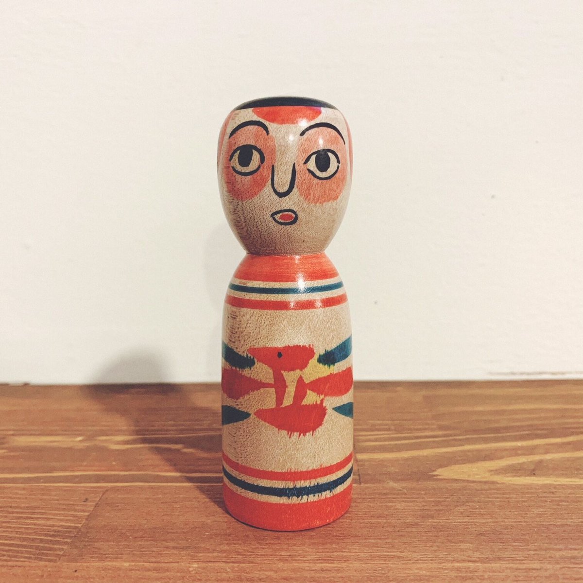 斎藤徳寿の『たこ坊主』こけし | 象々の郷土玩具