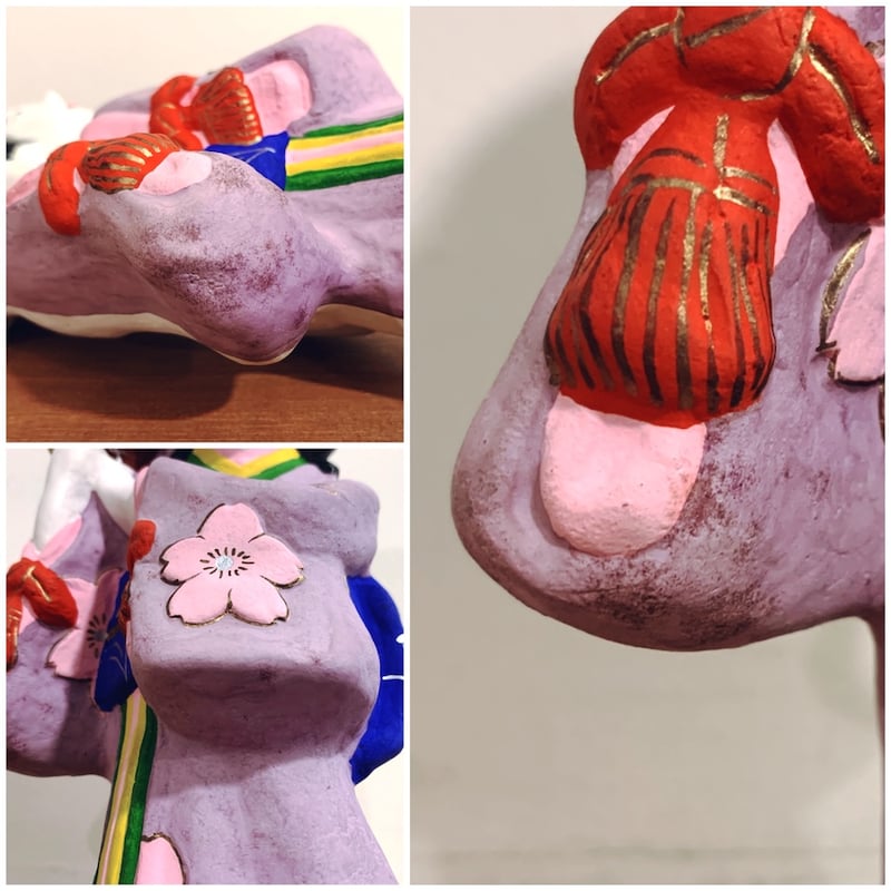 名古屋土人形・野田末吉『静御前』 | 象々の郷土玩具