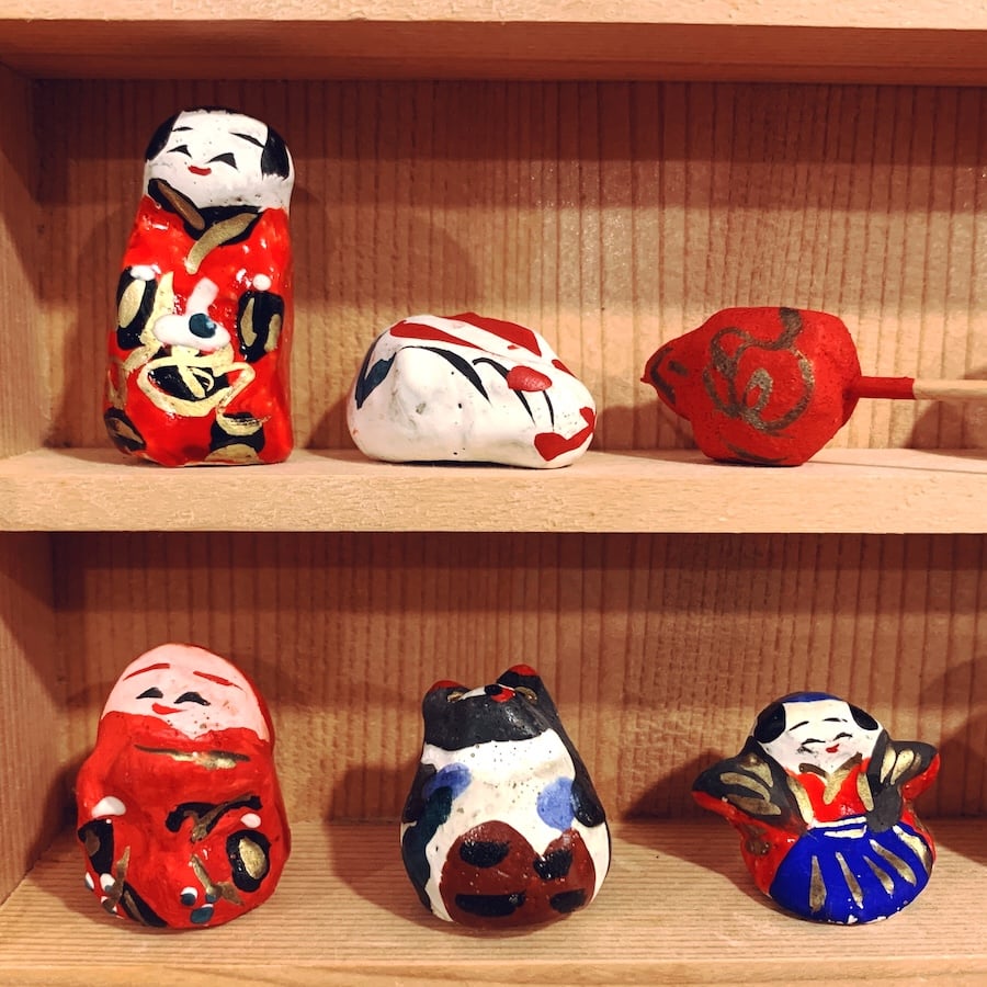 高松・宮内フサ『つまみ人形』 | 象々の郷土玩具