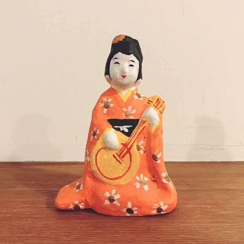 土人形  女将 豆唐草 卯 十二支（土人形） : 田沢湖・角館商店 - 通販 - Yahoo