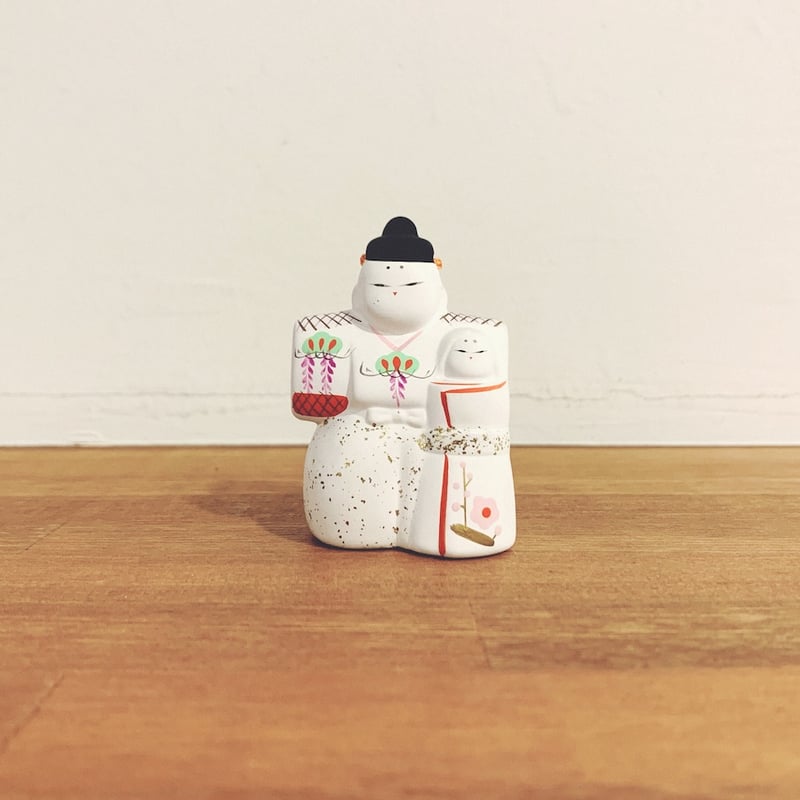 室町人形・荒木純生『立雛土鈴』 | 象々の郷土玩具