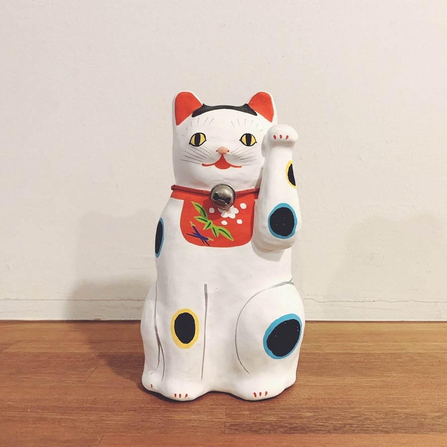 中島めんや『招き猫』 | 象々の郷土玩具