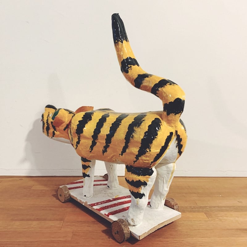 宇土張子『虎車』 | 象々の郷土玩具