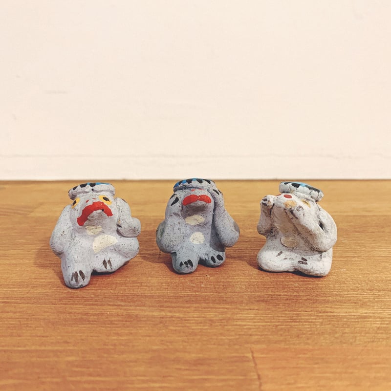 香泉人形『三しばてん』 | 象々の郷土玩具