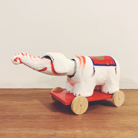 浜松張子 二橋加代 飾り馬 民芸 伝統工芸 郷土玩具 風俗人形 Vintage Japanese Folk Art: 飾り馬 / 二橋加代- Swimsuit