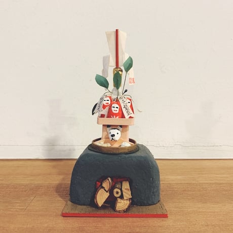 玩具　起き上がり小法師　2個 Amazon.co.jp: 起き上がり小法師【黄色】会津の郷土玩具 倒して