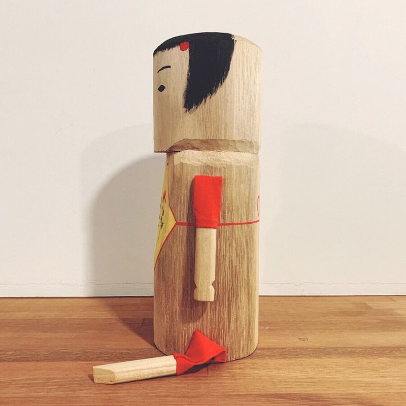 日奈久の『特大・べんた人形(おきん女人形)』 | 象々の郷土玩具