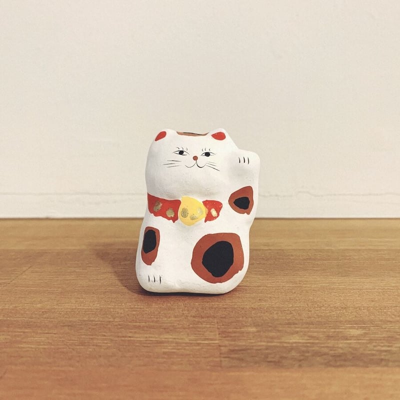 大分県・日出人形『まねき猫』 | 象々の郷土玩具