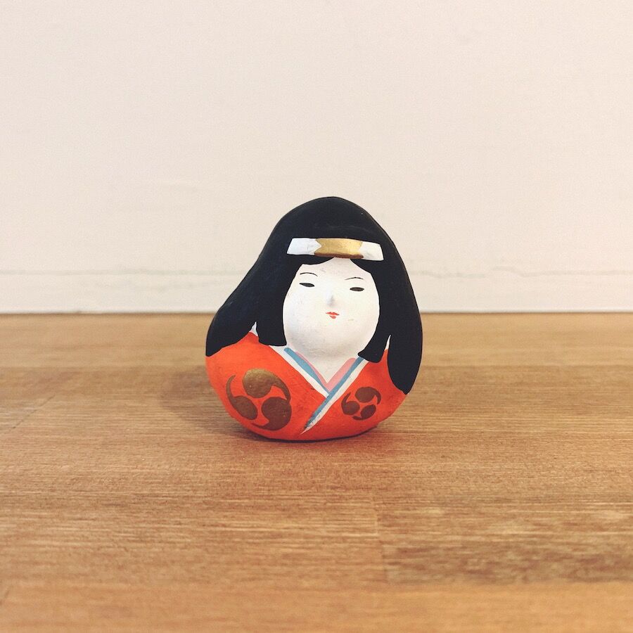 奈良井の土鈴『巴御前・小』 | 象々の郷土玩具