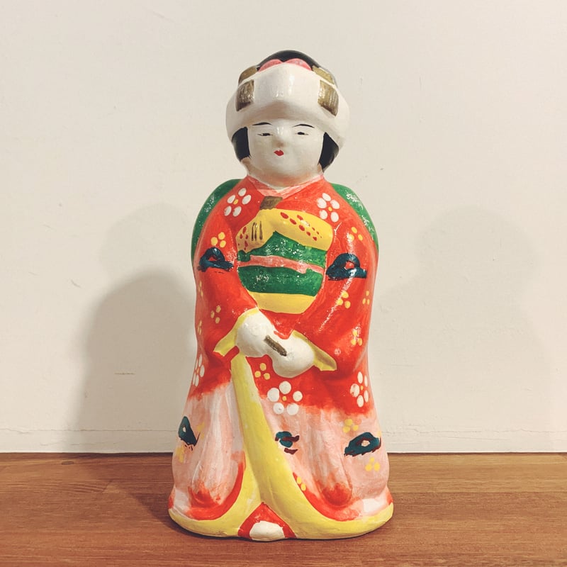 郷土玩具 手描き人形 はこた人形 大 | 民藝朋友