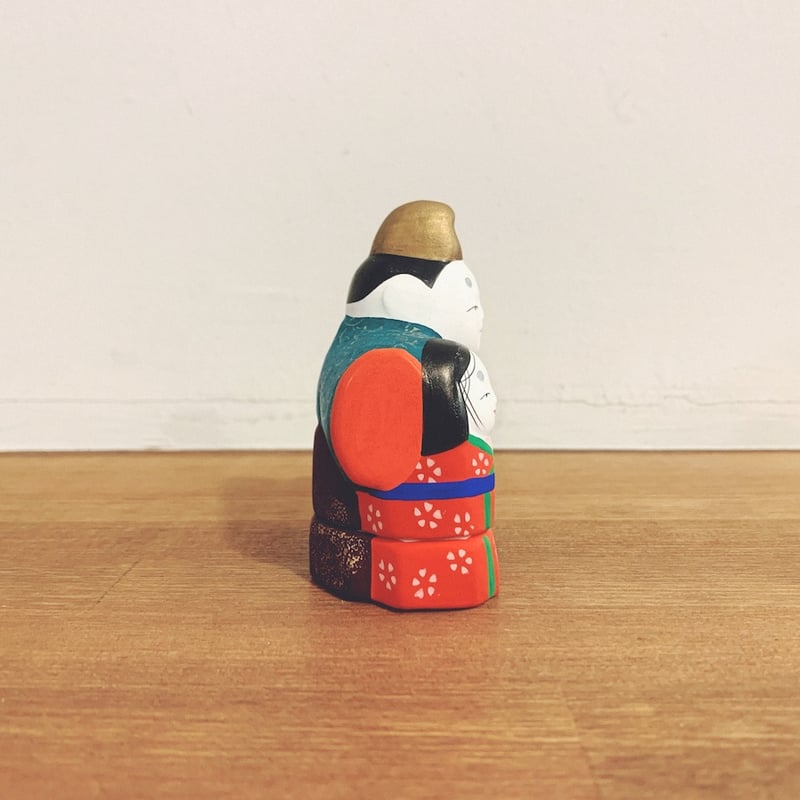 立びな香合　北村雅耕　定価13000円 京焼・北村雅耕『立雛香合』 | 象々の郷土玩具