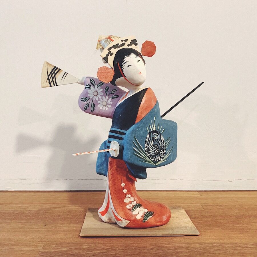 レトロ玩具　上山張子3点　ぞう六 レトロ玩具 上山張子3点 ぞう六 蔵六面工房 ZOROKU HARICO